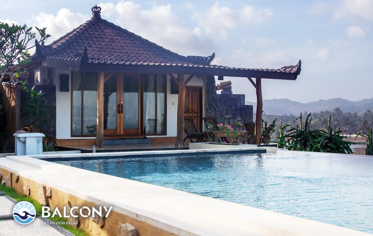 Balcony Ocean View Villas Kuta  Exterior foto